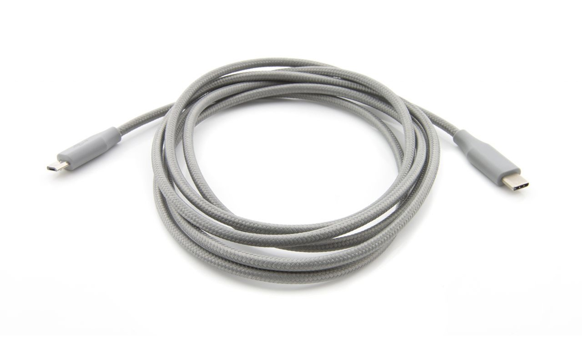 Vernier Kabel Micro-USB Typ C zu Micro-USB Kabel (CB-USB-C-MICRO) zum Anschluss von GoDirect-Sensore an Geärte mit USB-C-Anschluss, 1,5m
