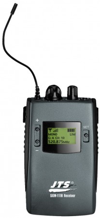 JTS SIEM-111/R5 UHF-PLL-In-Ear-Monitoring-Receiver