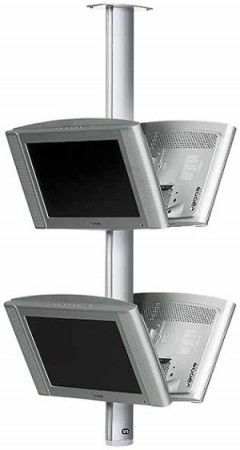 SMS Flatscreen CL ST400 - Deckenhalterung für 2 LCD-Displays (neig- und schwenkbar)