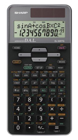 Sharp EL-520 TG GY - Schulrechner