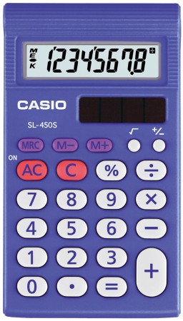 Casio SL-450 S - Schulrechner