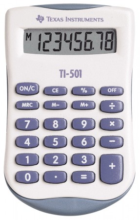 TI-501 Texas Instruments - Taschenrechner