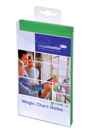 Legamaster Magic-Chart Notes, 10x20cm 100 Stück, grün