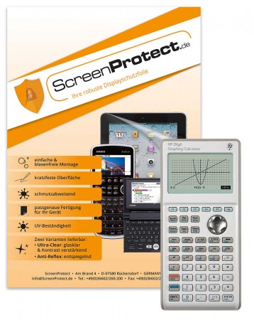 ScreenProtect Displayschutzfolie AntiReflex für Hewlett Packard 39 G II