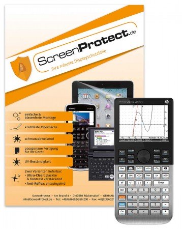 ScreenProtect Displayschutzfolie UltraCleare für Hewlett Packard HP-Prime