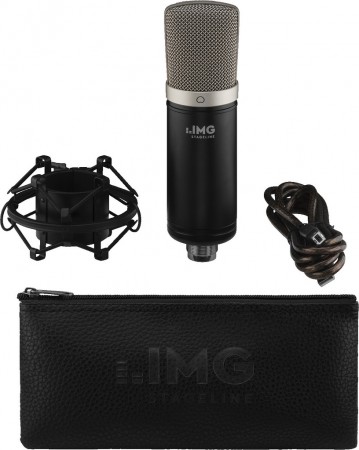 IMG STAGELINE ECMS-50USB USB-Großmembran-Kondensator-Mikrofon