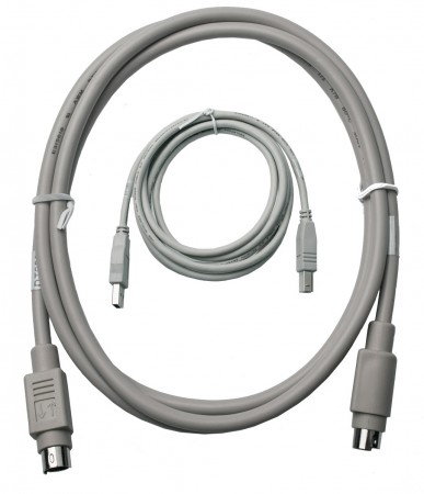 Fourier Kabel-Set f.Nova 5000 4x Sensorkabel DT022 (8-pin mini-Din) 1x USB (USB-B<>USB-A) DT180