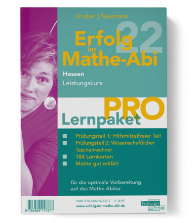Freiburger Verlag - Erfolg im Mathe-Abi 2022 Hessen Lernpaket 'Pro' Leistungskurs