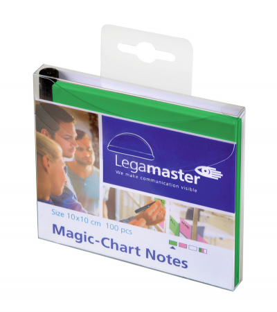 Legamaster Magic-Chart Notes, 10x10cm 100 Stück, grün