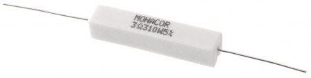 MONACOR LSR-33/10 Hochlast-Zementwiderstände, 10 Watt