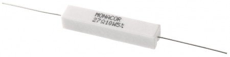 MONACOR LSR-270/10 Hochlast-Zementwiderstände, 10 Watt