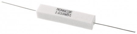 MONACOR LSR-10/10 Hochlast-Zementwiderstände, 10 Watt