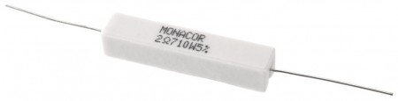 MONACOR LSR-27/10 Hochlast-Zementwiderstände, 10 Watt