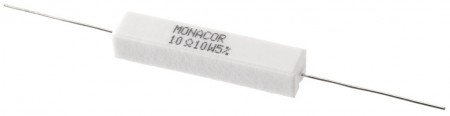 MONACOR LSR-100/10 Hochlast-Zementwiderstände, 10 Watt