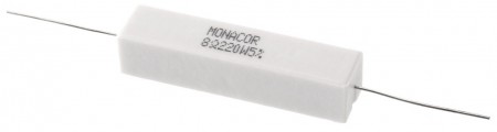 MONACOR LSR-82/20 Hochlast-Zementwiderstände, 20 Watt