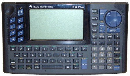TI-92 PLUS Texas Instruments Grafikrechner (ohne PC-Link)- GEBRAUCHT