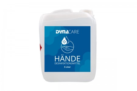 DynaCare Desinfektionsmittel für Hände (Ethanol 70%) zum Auftragen auf die Haut, Kanister: 5L