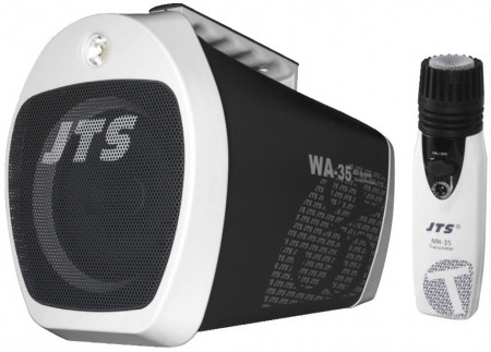 JTS WA-35 MP3-FM-Verstärkersystem mit Funkmikrofon