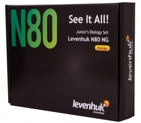 Levenhuk N80 NG Objektträger-Set „Um alles zu sehen!“