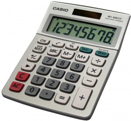 Casio MS-88 ECO - anzeigender Tischrechner