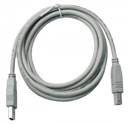 Fourer USB-Link-Kabel / USB-B (Stecker)<>USB-A (Stecker) / Länge: 2m