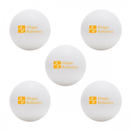 Shape Robotics  Fable Pin Pong Balls 5x Paket mit 5 Tischtennisbällen