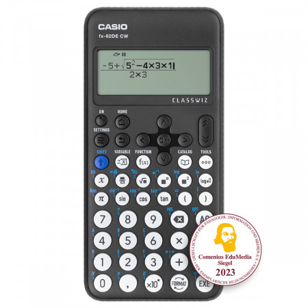 Casio FX 82 DE CW ClassWiz Schulrechner -batterie- hochaufl. Display 4 Graustufen, 310+ Funktionen