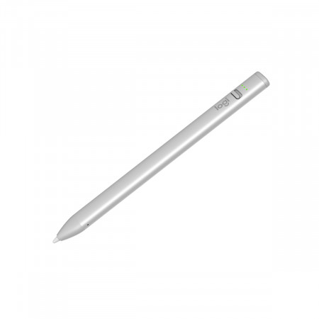Logitech Crayon Digitaler kabelloser Stift 914-000074 Eingabestift Silber - Weiß 20g