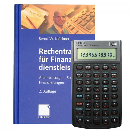 Bundle HP-10 BII+ und Buch - Rechentraining für Finanzdienstleister -