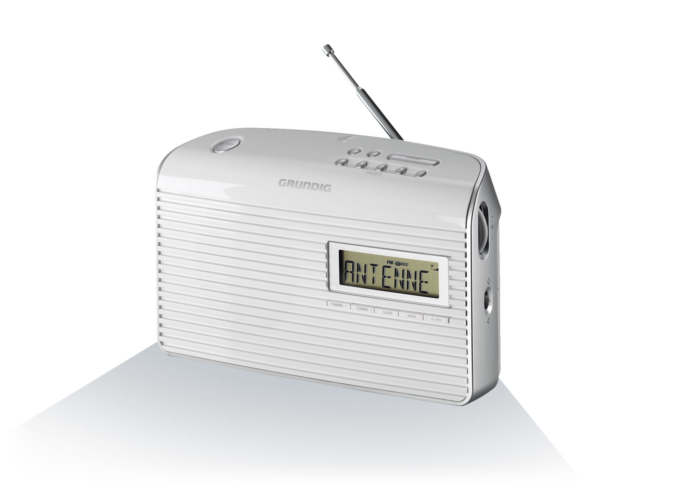Grundig Music 61 Portables Radio weiß DynaTech