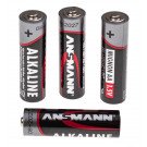 Batterie-Set AA LR6 Inhalt 4 Stück