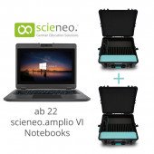 Scieneo Class Kit mit Formcase T16 MXL  scieneo.amplio VI Notebook Pentium und 2x Koffer
