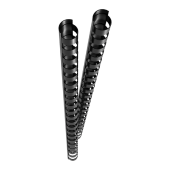 GENIE Spiralbinderücken, 25 Stk., 10mm, black