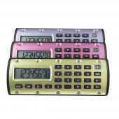 HP Quick Calc - Taschenrechner - 3er-Set - 3 Faben - pink/silber/grün - 8-stelliges LCD - magnethaftend