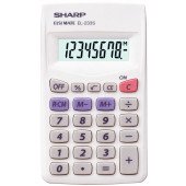 Sharp EL-233 S - Taschenrechner in weiß