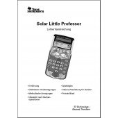 Lehrerhandbuch für TI-Little Professor Solar