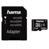 Hama microSDHC 8GB Class 10 UHS-I