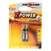 Batterie-Set AAAA 1,5 V Inhalt 2 Stück X-Power Alkaline Mini LR61 MN2500 LR8D425