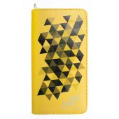 CalcCase -Fashion- gelbe Tasche für alle Grafiktaschenrechner mit Dreieck Design