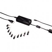 Hama Universal-Notebook-Netzteil, 12-22 V/110 W USB-Power-Socket, 10 Adapterstecker, LED-Anzeige