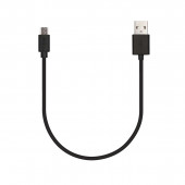 Veho USB-A zu Micro-USB Lade- und Synchronisationskabel - 0,2 m, schwarz