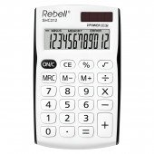 Rebell SHC 312 BK Taschenrechner in weiß/schwarz