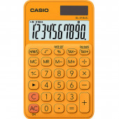 Casio SL-310 UC RG - Taschenrechner 10-stell. LCD - Solar/Batterie - Steuer - orange