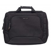 BestLife Umhänge-Rucksack für Laptop bis 15,6 Zoll schwarz 