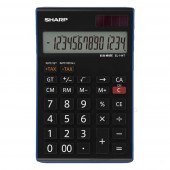 Sharp EL-144 T BL - anzeigender Taschenrechner