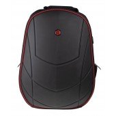 BESTLIFE Assailant Gaming Rucksack für Laptop bis 17 Zoll USB schwarz/rot