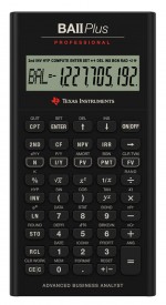 TI-BA II Plus Professional - Finanzrechner