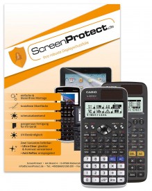 ScreenProtect Displayschutzfolie UltraClear für FX-87/FX-991/FX-82/FX-85 DE X (Folie+Microfasertuch)