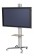 SMS Flatscreen X FH M1455 - Aufstellung für LCD-/Plasmafernseher - weiß, Aluminium -