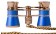 Levenhuk Broadway 325C Blue Wave Opera Glasses with a chain 